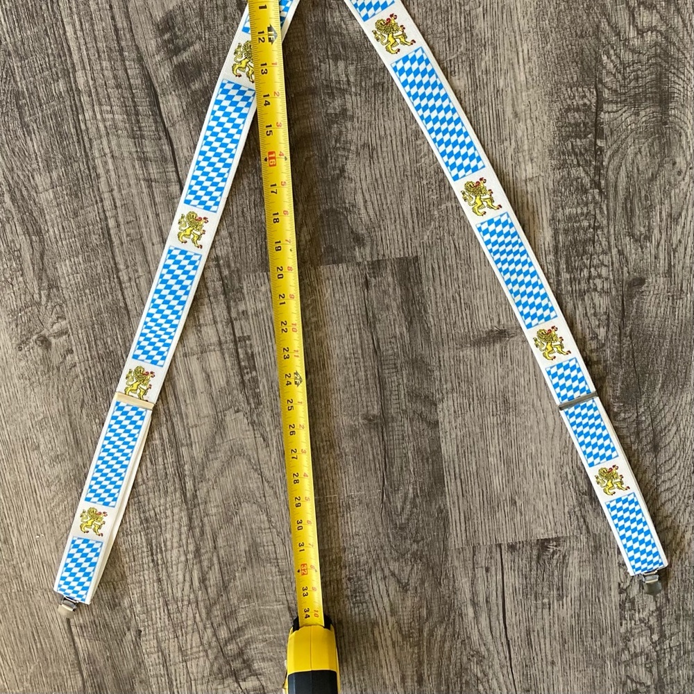 Oktoberfest suspenders